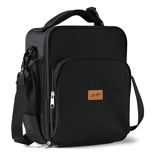 Zpp Lunch Box For Men Women Adults Small Lunch Bag For Office Work - Reusable Portable Lunch Box, Black #TOP2