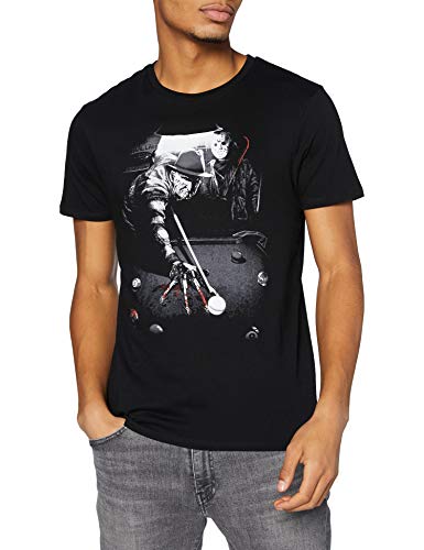 Cotton division Mefridmts013 T-Shirt, Nero, L Uomo...