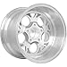 JEGS SSR Mag Wheel 15� x 10� | 5 x 4.5� Wheel Bolt Pattern Spacing | -25 mm Offset | 4.5� Backspacing | Polished Aluminum Finish | 3.27� Center Bore | Includes Center Cap