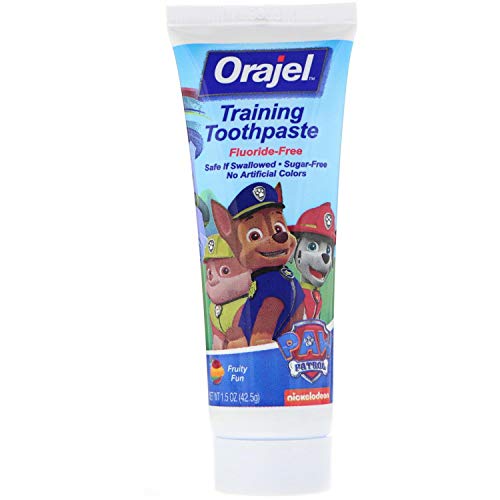 Orajel Toddler Training Toothpaste Tooty Fruity Flavor 1.50 Oz #TOP27