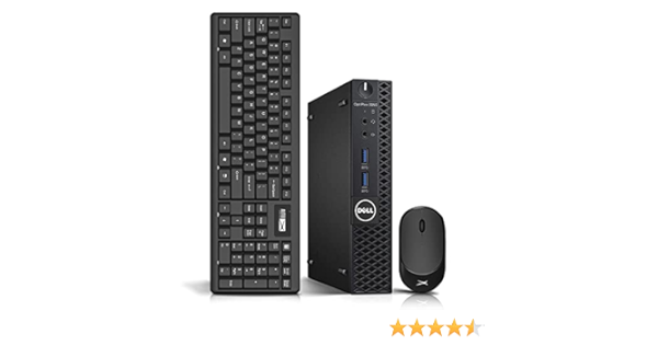 Dell OptiPlex 3050 Micro PC Mini Computers Desktop, 32GB DDR4 Ram New 512GB M.2 NVMe SSD, i5-7500T 2.7GHz, AC7260 Built-in WiFi Ready,HDMI, Mini PC,