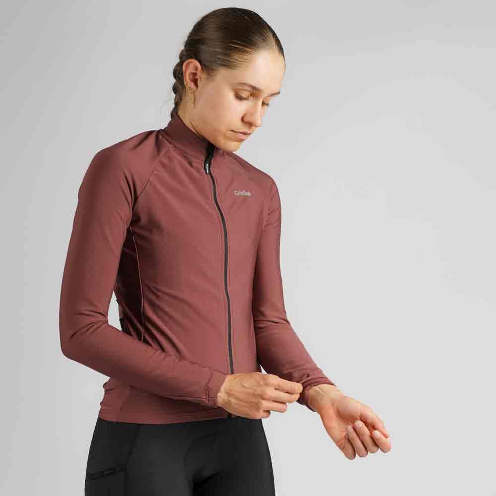 GripGrab PACR - Maillot de Ciclismo para Mujer, Manga Larga, térmico, para Ciclismo de montaña, de Manga Larga
