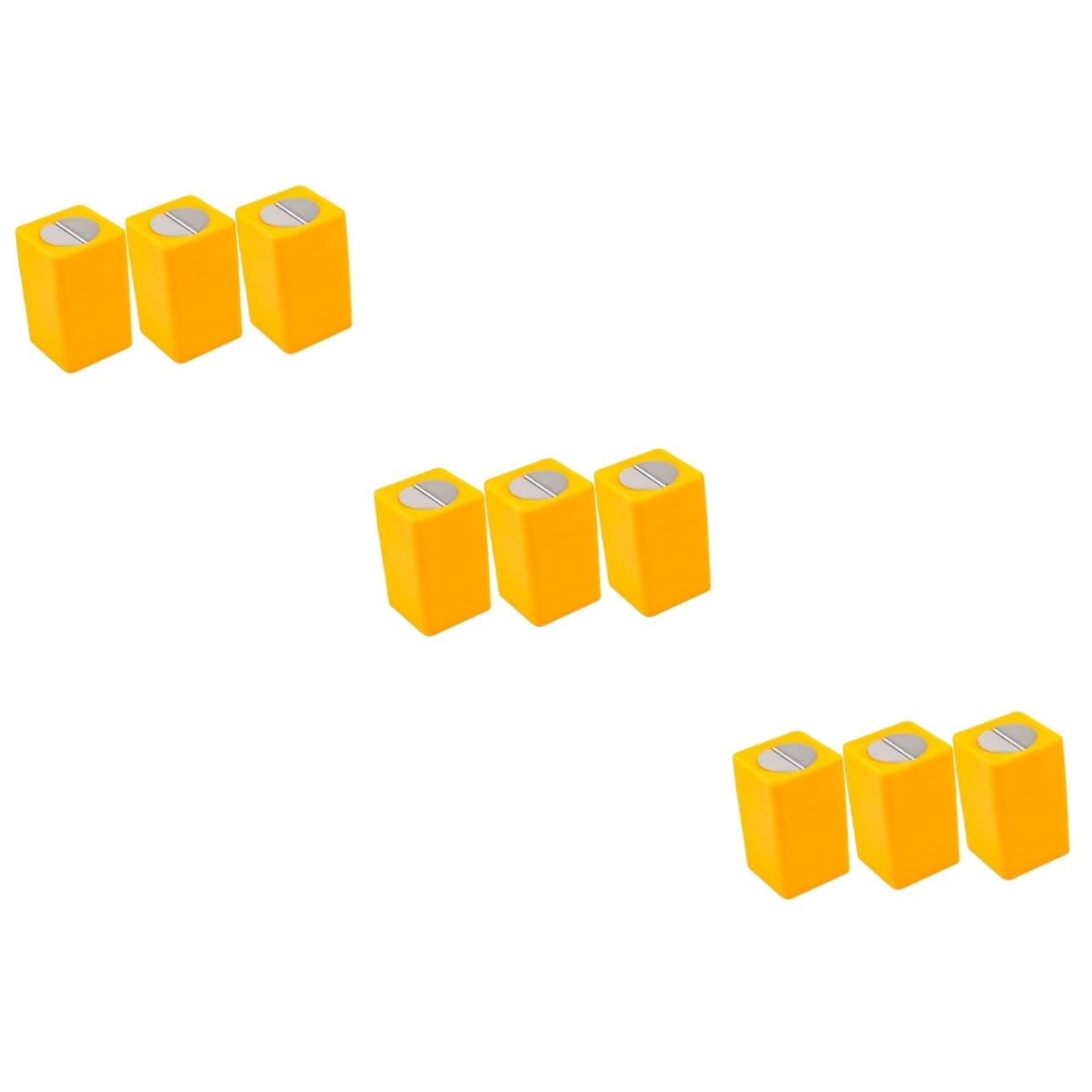 Angoily 9piezas Contenedor De Desecho De Cuchillas Portátil Caja De Reciclaje Para Cuchillas Usadas y Oxidadas Solución Segura Para Almacenamiento Barberías