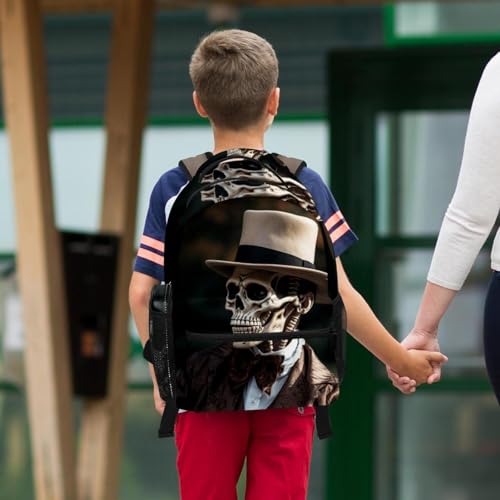 Ensemble sac à dos squelette et trousse pour la rentrée