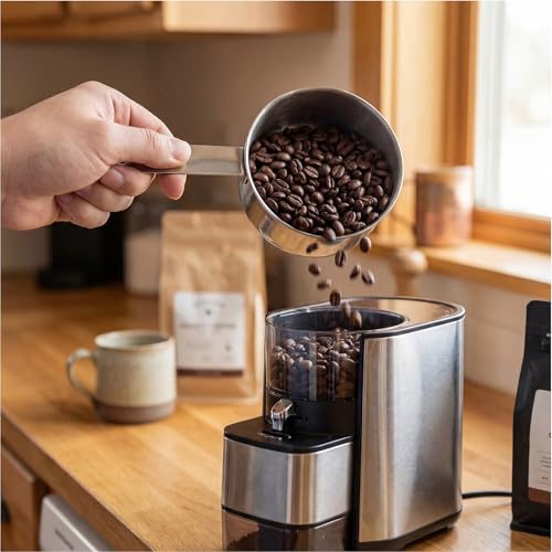 Juego de 4 vasos medidores 1 taza acero inoxidable miniatura 5