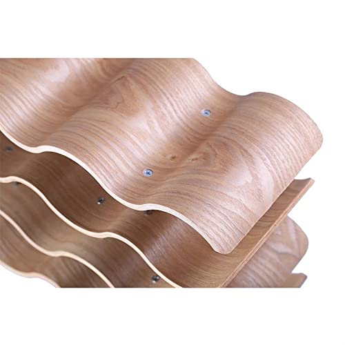Soporte de Botellas de Vino de Madera Sólida Tamaño Único miniatura 6
