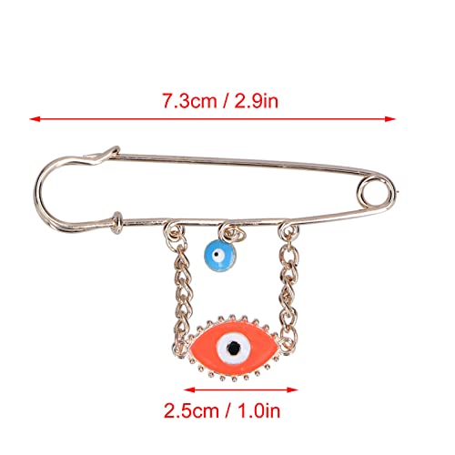 Alfinetes de broche, bonitos e atraentes alfinetes de segurança para uso multifuncional para decoraç