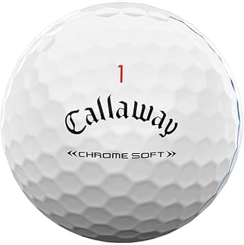 Callaway Golf 2022 クロムソフトゴルフボールトゥルートラックレッド/ブルー
