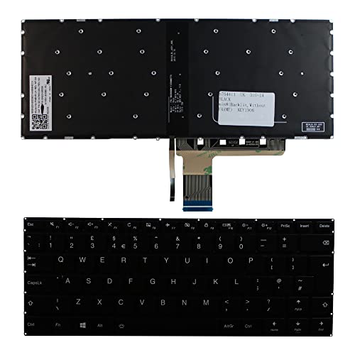 Clavier PC Lenovo NSK-BX0BC Rétroéclairage Intégré Touches Silencieuses