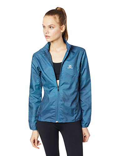 Salomon Jaqueta Feminina Stop Graphic Jacket W , M, Verde