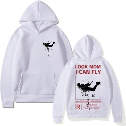 EVERLUCK Felpa con cappuccio Travis Hiphop Scott Wish You Were