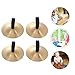 Generic Baby Instruments Kid Instrument 2Pcs Finger Cymbals Belly Dance Finger Zills Cymbals Copper Cymbals Finger Musical Instruments for Dancer Party Gold Toy Instruments Baby Musical Instruments