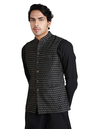 Image of Amazon Brand - Symbol Men Lightweight Nehru Jacket