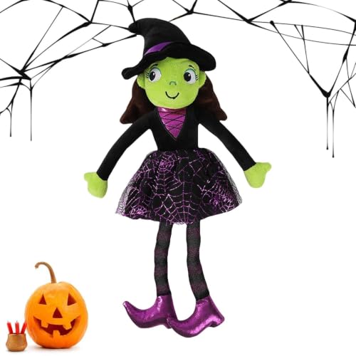 Peluche de Halloween y figura de felpa para decoración del hogar en fiestas y estantes 6