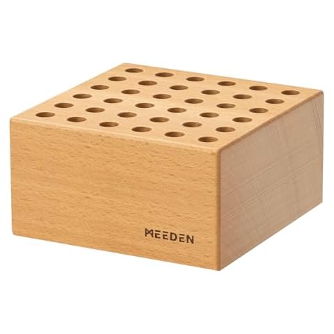 MEEDEN Beechwood Brush and Pencil Holder Cover