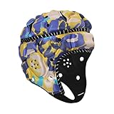 【Adatto per】: Progettato per i bambini, questo casco da rugby si adatta a circonferenze della testa di 53 cm/20,87 pollici, rendendolo ideale per portieri e atleti di calcio, baseball e altri sport