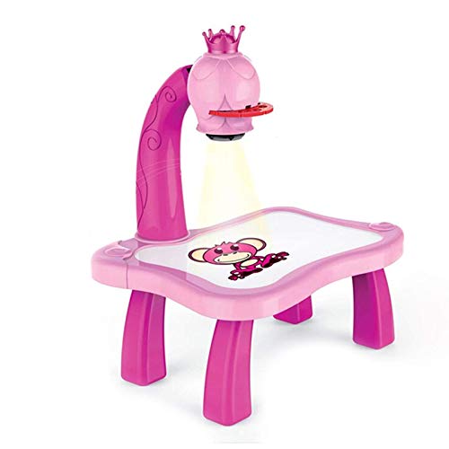 Comprar Online Azr Juego De Pintura De La Placa De Dibujo De Los Ninos Mesa De Proyector De Dibujo Para Ninos Juguetes De Educacion Temprana Regalo De Artesania Para Ninos