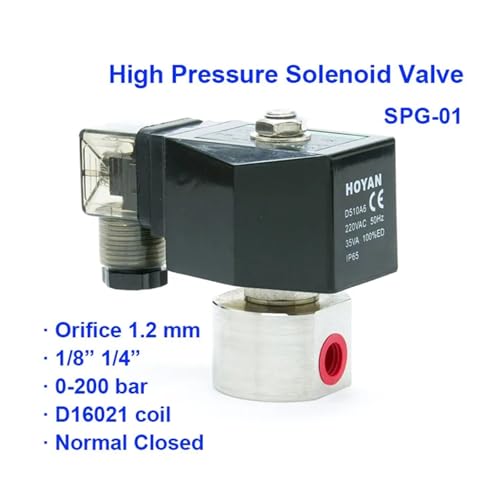 Électrovanne pneumatique de précision SPG-01 NF orifice 1,2 mm - 3