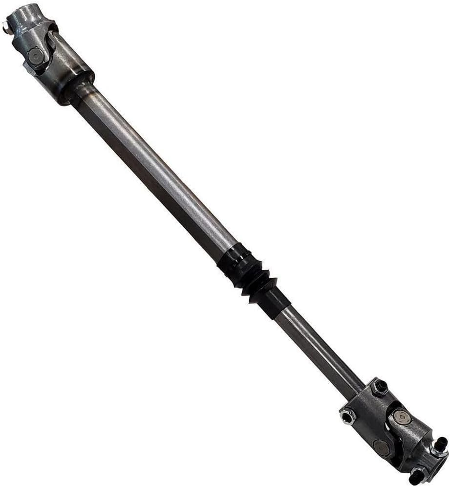 JDICY Steering Shaft Heavy Duty Steel for Jeep for Wrangler JK 2018 J 1.00 in Diameter 2pc 000311 XSW0986