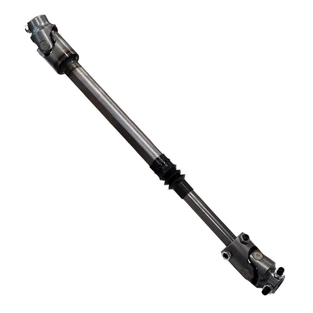 Steering Shaft Heavy Duty Steel for Jeep for Wrangler 2007-2019 for Wrangler JK 2018 J 1.00 in -Diameter 2pc 000311