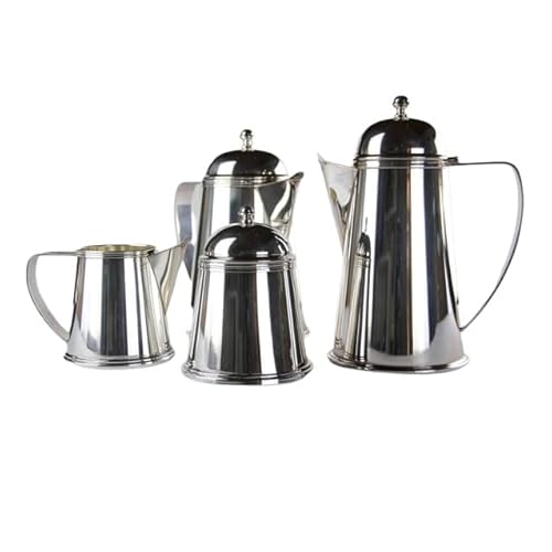 DASSI argento - servizio caff 4 pezzi conico in argento 800