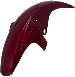Paralama Dianteiro Sem Suporte Compatível Com Ybr 125 2003/2004 Vermelho