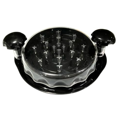 Chicken Shredder Large Chicken Breast Shredder Tool Twist with Brush&Fork, Visible Meat Shredder Machine, Strong Anti-Slip Strip, Ergonomic Handle