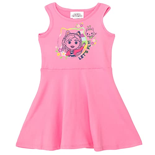 DREAMWORKS GABBY'S DOLLHOUSE Pandy Paws Kitty Fairy Girls 2 Pack Dresses Toddler to Big Kid3