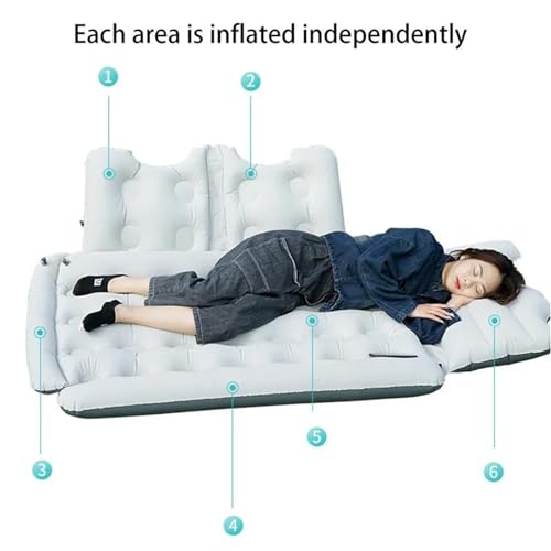 Matelas gonflable universel pour voiture SUV et tapis de camping multifonctionnel durable - 3