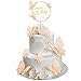 AUXSOUL Kit Decorazioni per Torta con Farfalle, Butterfly Cake Topper, Utensili Decorativi Accessori e Utensili per Pasticceria per Matrimoni, Compleanni, Lauree, Baby Shower e Anniversari(Oro e Rosa)