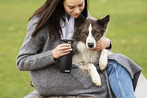 Miniatura 6 de Contigo West Loop Autoseal vaso térmico, vaso aislante de acero inoxidable, termo para café, sin BPA, vaso de viaje antiderrame con tapa de fácil limpieza, mantiene el calor hasta por 5 h, 470 ml