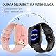 Smartwatch Damen Herren, Fitnessuhr Damen mit Telefonfunktion 1.85 Zoll Touchscreen, IP68 Wasserdicht Smart Watch mit schrittzähler Schlafmonitor, Uhren Herren für Android iOS, Schwarz