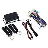 Scytek A15 Keyless Entry Car Alarm Security System, 2 Key Fob Remote Controls