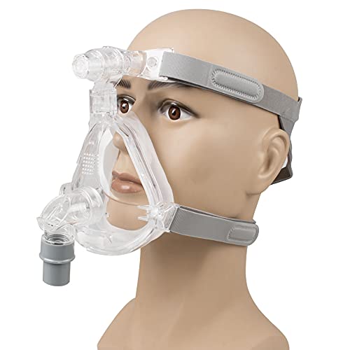 Universal Full Face Mask with Free Adjustable Headgear (L Size)