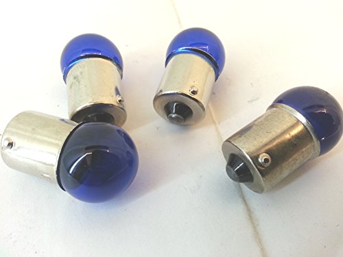 KIT 4 LAMPADINE 12v-10w BLU frecce BA15s