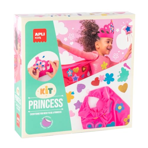 APLI Kids 20350 - Disfraz Princesa Niña 3 Años Kit Manualidades
