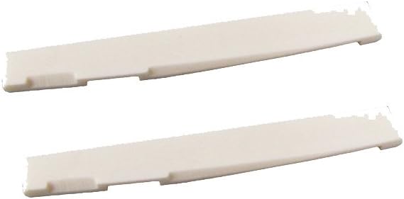 Musiclily Compensated Acoustic Guitar Bone Saddle 72mm Wide(Pack of 2) : Musical Instruments