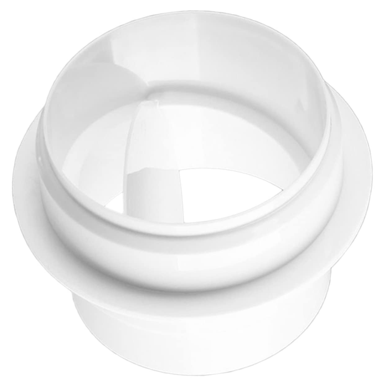 HOMSFOU 4stücke Duct Connector Für Klimaanlage Rückflussverhinderer Aus Ventil Für Abluftventilatoren Flexibel Und Leicht Schnelle Installation Für Wohn Und Gewerbeanwendungen