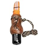 Hunters Specialties Carlton's Calls Series Whispering Cow Call | Hunting Accessories Easy-to-Use Realistic Sounds Open-Reed Elk Call - Lanyard Included