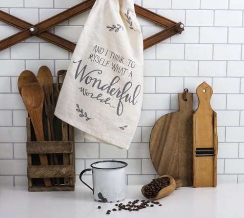Primitivesbykathydecorativekitchentowelwhatawonderfulworld Urban Country Home Decor Primitives by kathy decorative kitchen towel what a wonderful world urban country home decor