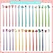 30 Piezas Kawaii Bolígrafo Silicona Animales Imagen de 30 Piezas Kawaii Bolígrafo Silicona Animales