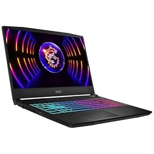 MSI Katana 15 Gaming Notebook, 15.6 Inches, Intel Core i7-13620H, 16 GB DDR5 RAM, RTX 4060, Windows 10 Home, Black