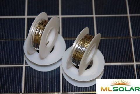 10' Solar Cell Bus Wire with Solder Already on the Wire
