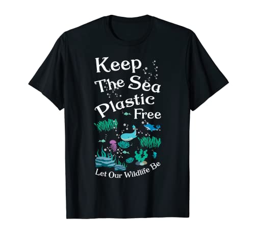 Save Sea Protect Save Nature Día de los Océanos Día de la Tierra Camiseta