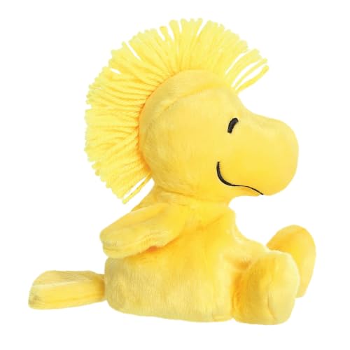 Aurora, 40474, orzeszki ziemne palmowe Woodstock 5 cali, miękka zabawka, żółty