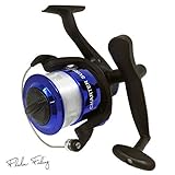 Technologie de roulement à billes : 1 corps en graphite et bobine à roulement à billes, frein avant, une poignée convertible droite et gauche