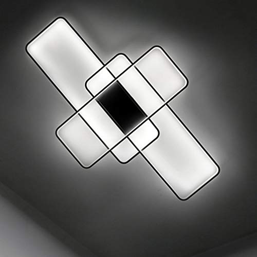 Plafonnier dimmable avec télécommande pour ajuster l'ambiance du salon