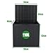 Ondis24 City Cube, Kunststoff Box - Abschließbare Poolbox, Paketbox, Gartenbox Wasserdicht, 110L, Anthrazit, 55x43x53cm Außenmaß, 75Kg Gewichtsbelastbarkeit. Ideal für Wohnungs- & Gartenbesitzer