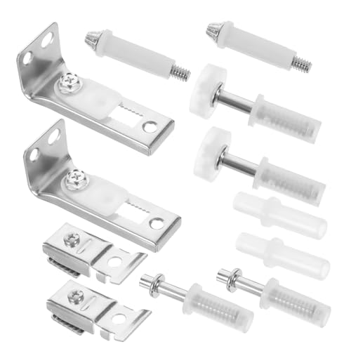 Kit de herrajes para puerta plegable VILLCASE 1Set con piezas de reparación para puertas corredizas, uso residencial y comercial, duradero, que ahorra espacio para operación suave miniatura 1