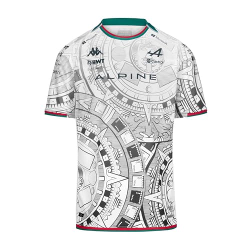 Maillot Kombat Mexico Ocon Alpine F1 respirant et extensible